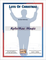 Lots Of Christmas Concert Band sheet music cover Thumbnail